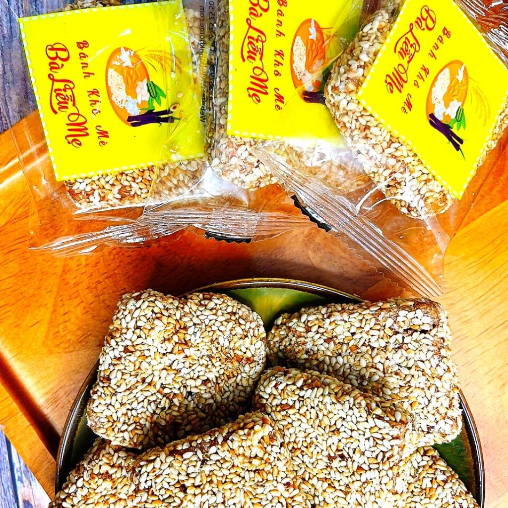 1 Cái Bánh Khô Mè Trắng Bột Mì Đặc Sản Đà Nẵng Đồ Ăn Vặt Thơm Ngon Vị Mè Hoàn Tiền 100% Nếu Không Đúng Chất Lượng