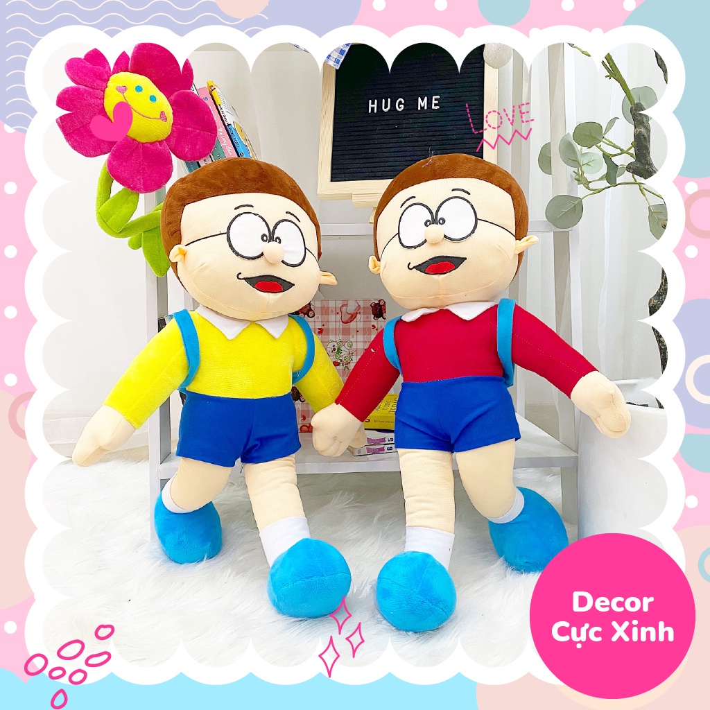 Gấu bông Nobita Trong Phim Hoạt Hình Doraemon Cao Cấp Memon