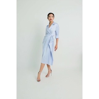 Graphé - HERA dress / Đầm nữ đắp chéo tà thiết kế
