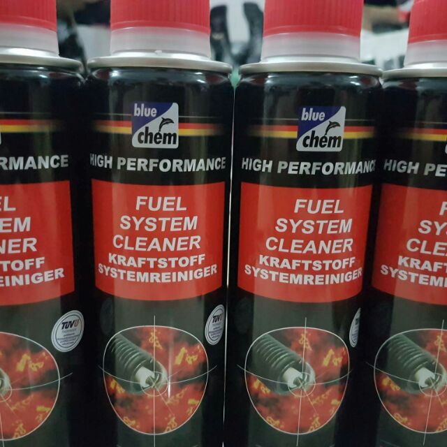 Bluchem fuel system cleaner Xúc rửa hệ thống xăng kim phun.