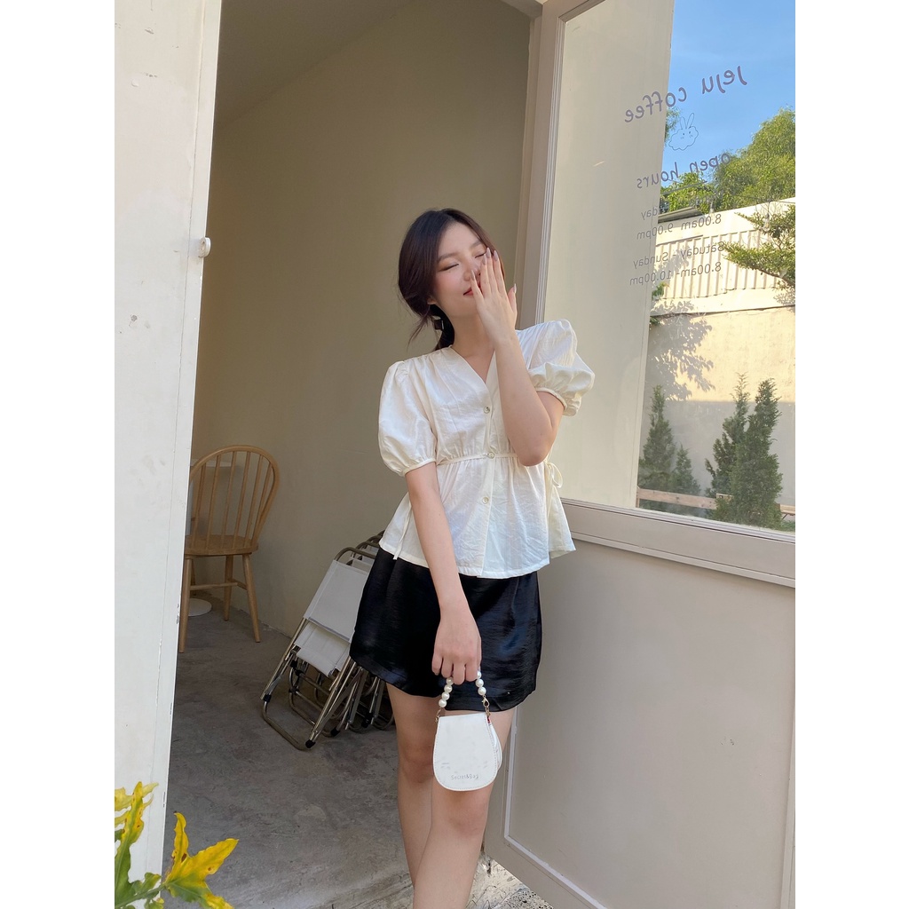 TUBYCATU | Quần short phi đen size S M L