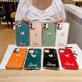 Love Butterfly Realme C12 C15 C1 Realme XT Soft Case Ốp OPPO A3S A5 A9 2020 F11 Phone Case