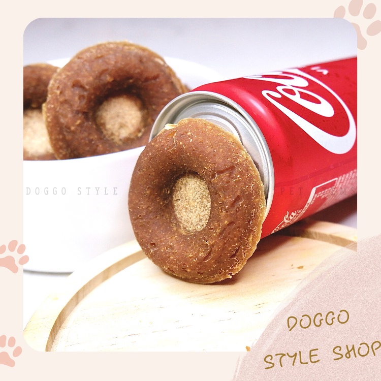 Treat Bánh Thưởng Cho Chó Donut Trái Cây Sấy Khô DOGGOSTYLE Homemade Cung Cấp Chất Xơ Cải Thiện Tiêu Hóa