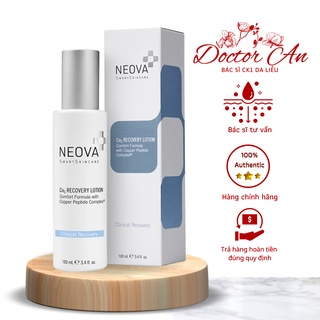Kem dưỡng peptide đồng phục hồi da - neova cu3 recovery lotion 100ml - bác sĩ dá liễu an