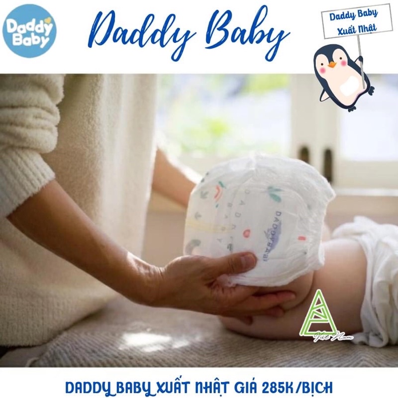 Bỉm quần DADDY BABY Xuất NHẬT mỏng nhẹ như mây M44/L40/XL36/XXL32