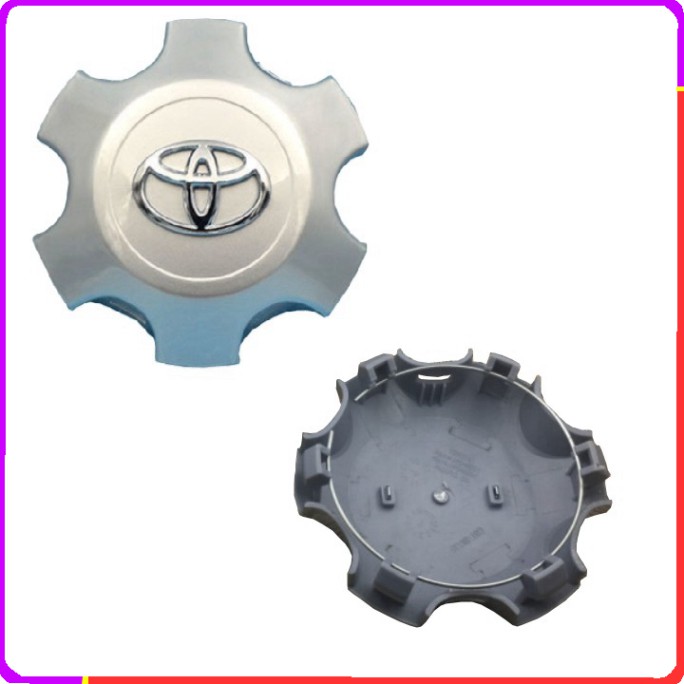 Sản Phẩm Logo chụp mâm, ốp lazang bánh xe ô tô Toyota Land Cruiser Prado đời 2009, 2010, 2011, 2012, 2013 - Mâm 17 inch