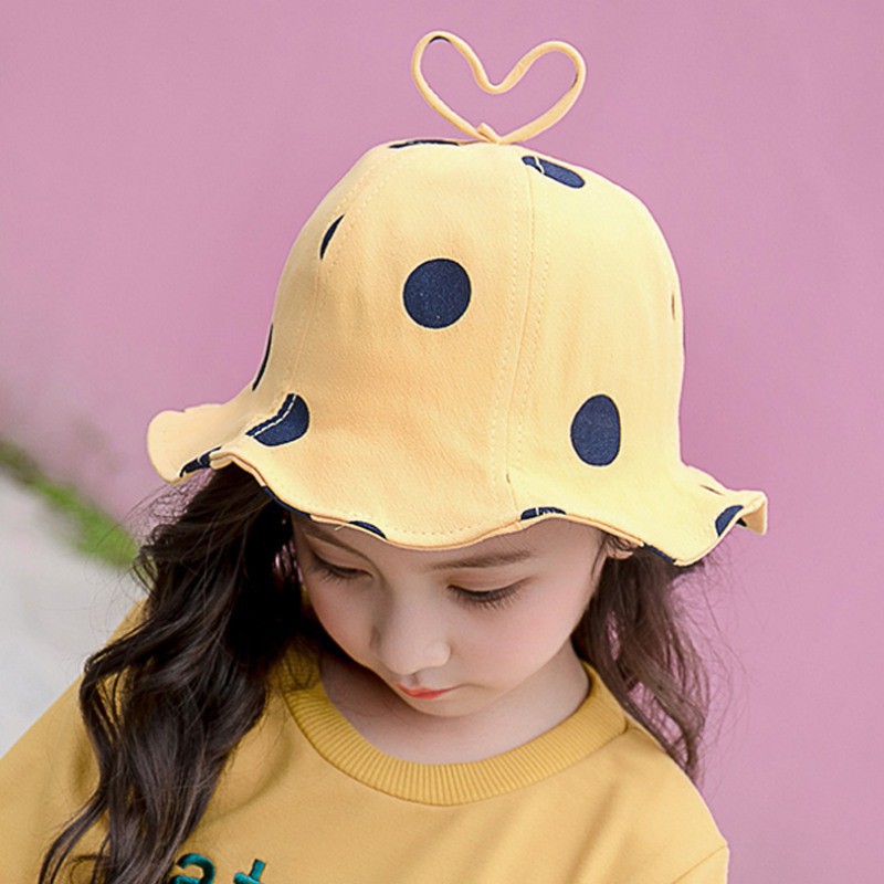 Mũ bucket in chữ dễ thương cho bé