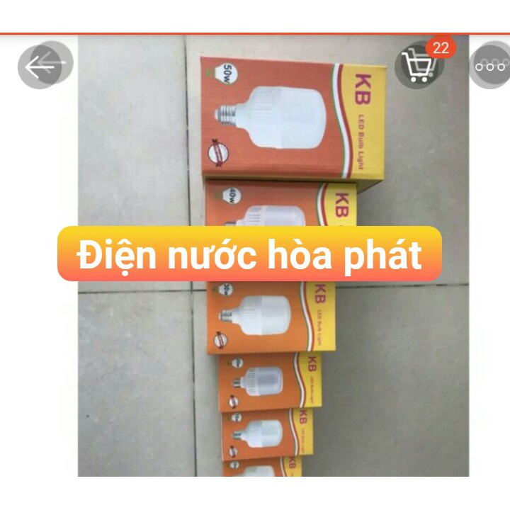 Đèn led Bulb hình trụ đèn trắng siêu sáng tiết Kiệm nhựa chống nóng giá siêu rẻ bảo hành 12 tháng 1 Đổi  .TẶNG CHUÔI E27