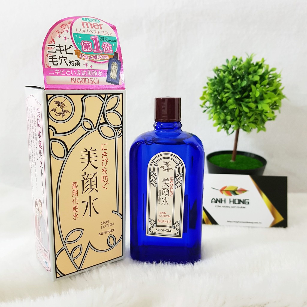 Nước Hoa Hồng Mụn Meishoku Bigansui Medicated