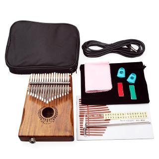 Bộ 17 Phím Đàn piano eq Kalmba mbira Cablimba + 3 Dây Cáp m