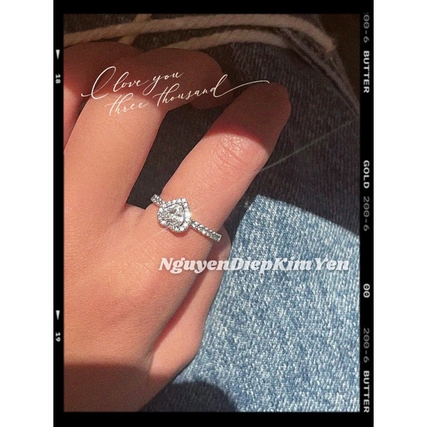 Nhẫn Trái Tim Pa.n.dora - Elevated Heart Ring 🤍  - Inbox Shop Tư vấn size nhẫn