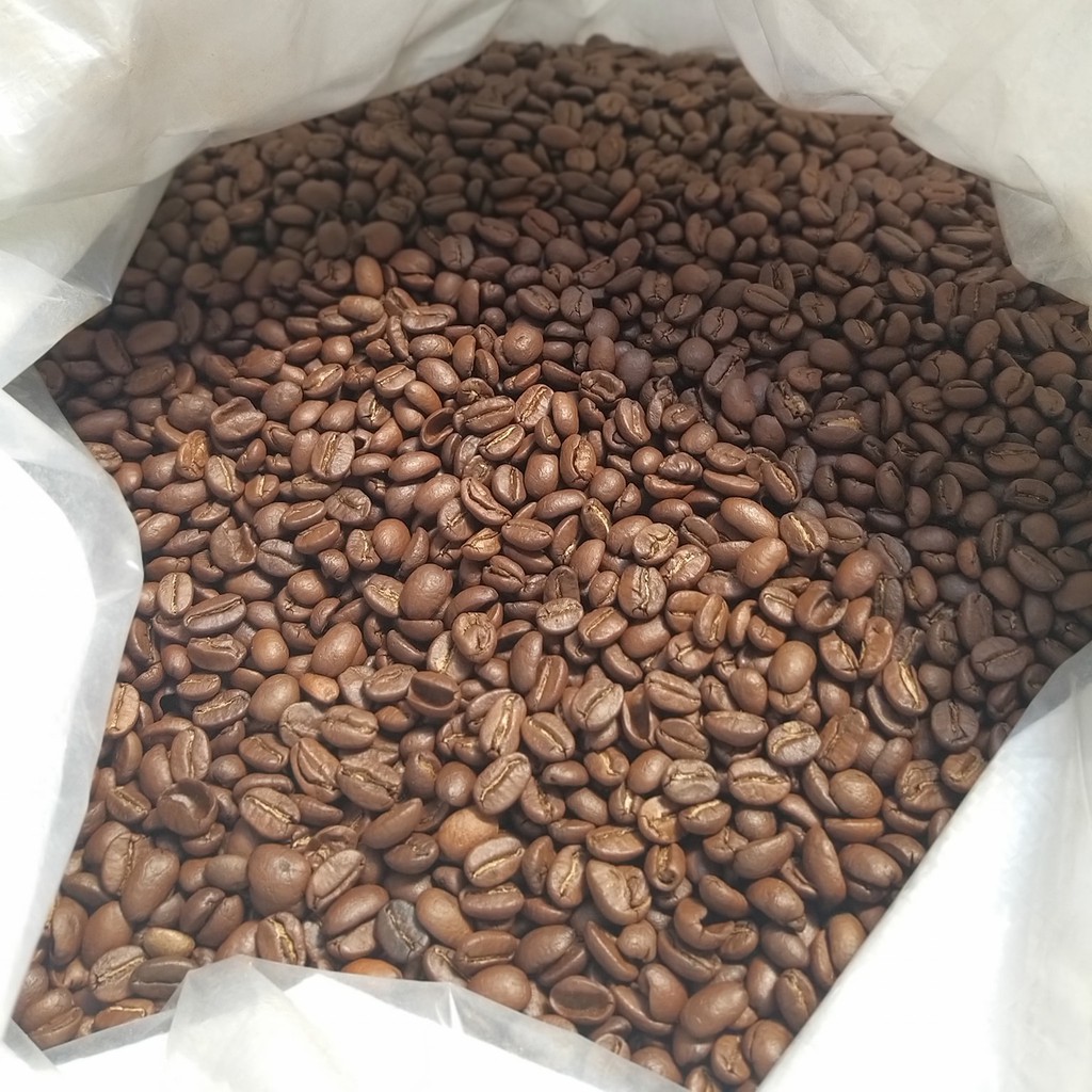 Cà phê hạt pha máy Viking Coffee 1kg - Rang mộc nguyên chất 100% [ Robusta - Arabica - Culi ]