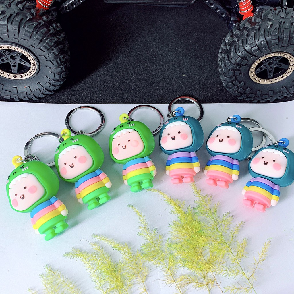 Móc Khóa, Móc Khóa Hình Thú Mẫu T1 Dễ Thương Treo Móc Khóa Xe, Móc Khóa Balo, Móc Khóa Ví Làm Quà Tặ