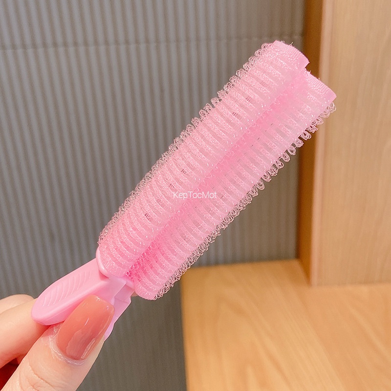 Kẹp phồng chân tóc kèm lô cuốn mái bay