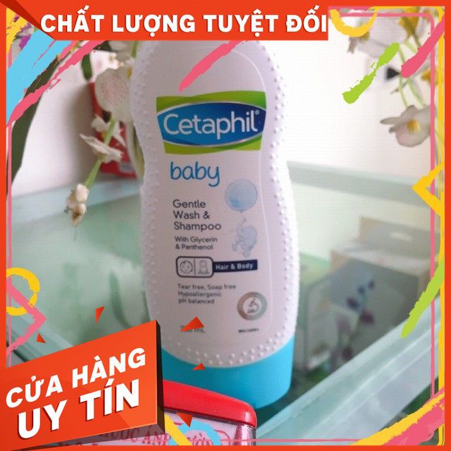 [TM1993] [Tun]Sữa tắm cetaphil babymechip- HANHAN