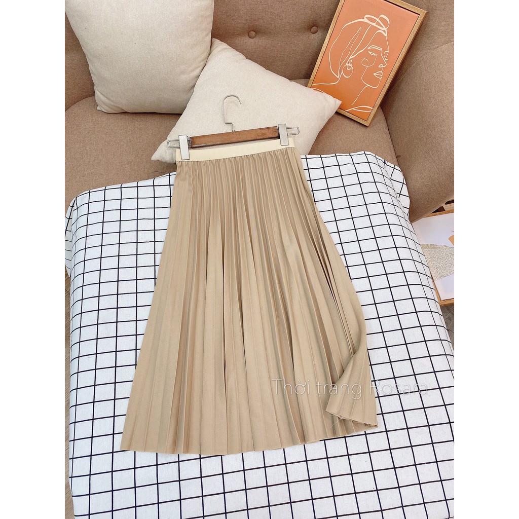 CHÂN VÁY XẾP LY DÀI, CHÂN VÁY XẾP LY CÔNG SỞ. SP15 | BigBuy360 - bigbuy360.vn
