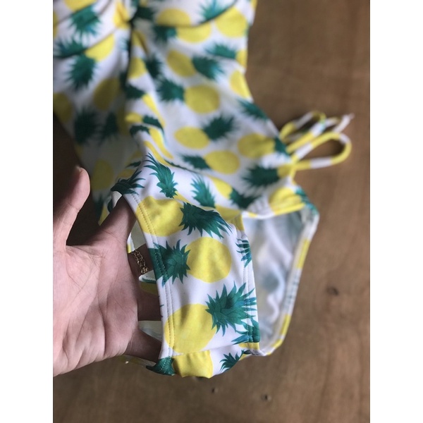 [ HÀNG SẴN + FORM ĐẸP] Bikini NÂNG NGỰC họa tiết dứa