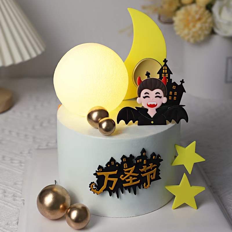 Quả cầu, Tim phát sáng trang trí bánh