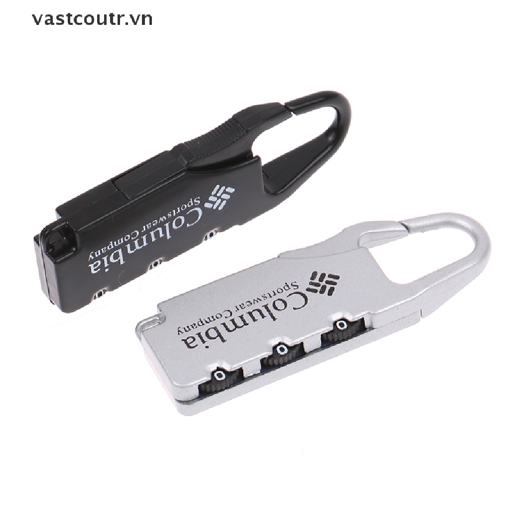 Ổ Khóa Số Bằng Hợp Kim Dùng Cho Vali Túi Xách