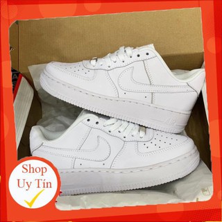 Giày Thể Thao Nam Nữ Sneaker Af1 FULL Trắng Giày Nữ Học Sinh Tăng Chiều Cao