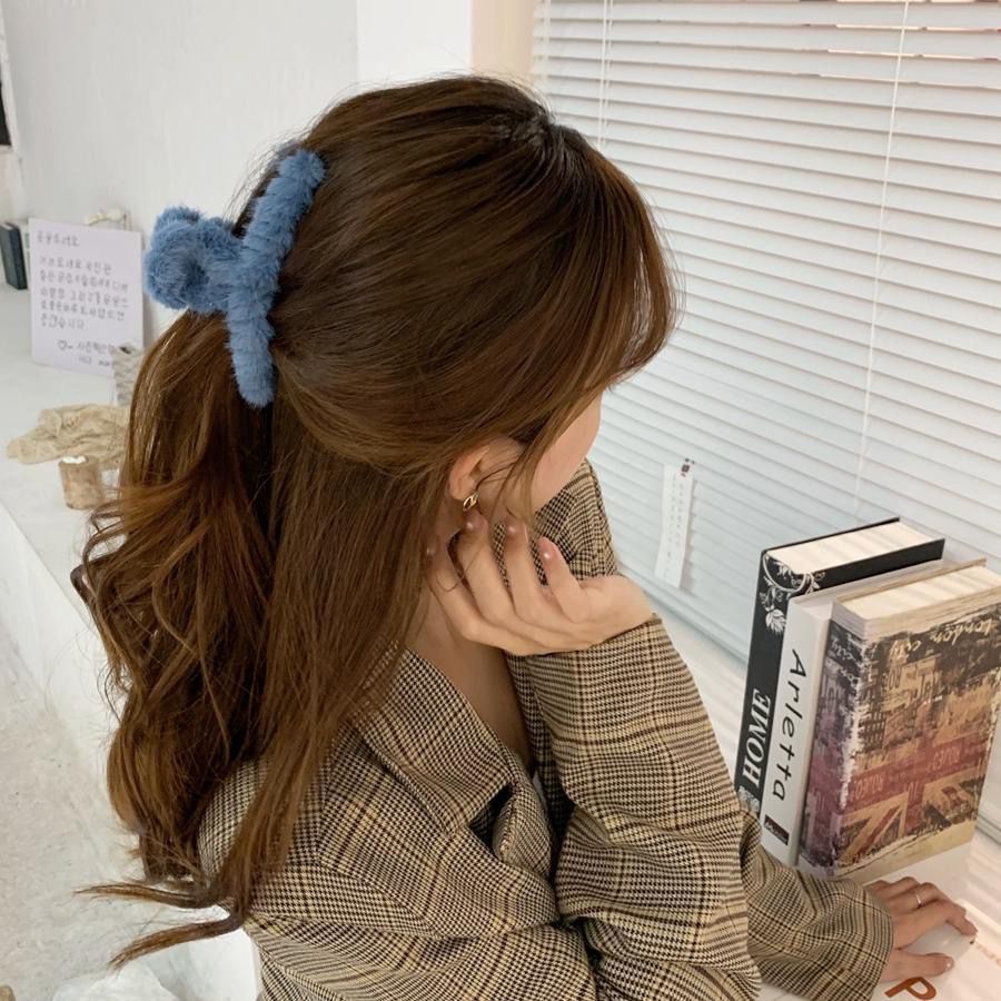 Kẹp tóc hàm vây cá mập thời trang thu đông Hàn Quốc cho nữ