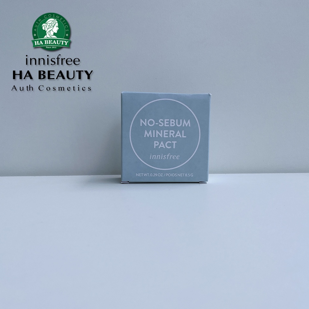 Phấn phủ kiềm dầu dạng nén innisfree No Sebum Mineral Pact 8.5 g