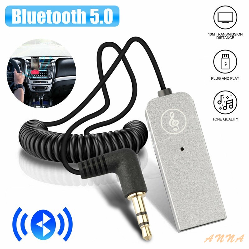 Bộ Thu Tín Hiệu Âm Thanh Bluetooth 5.0 Giắc Cắm 3.5mm Cho Xe Hơi