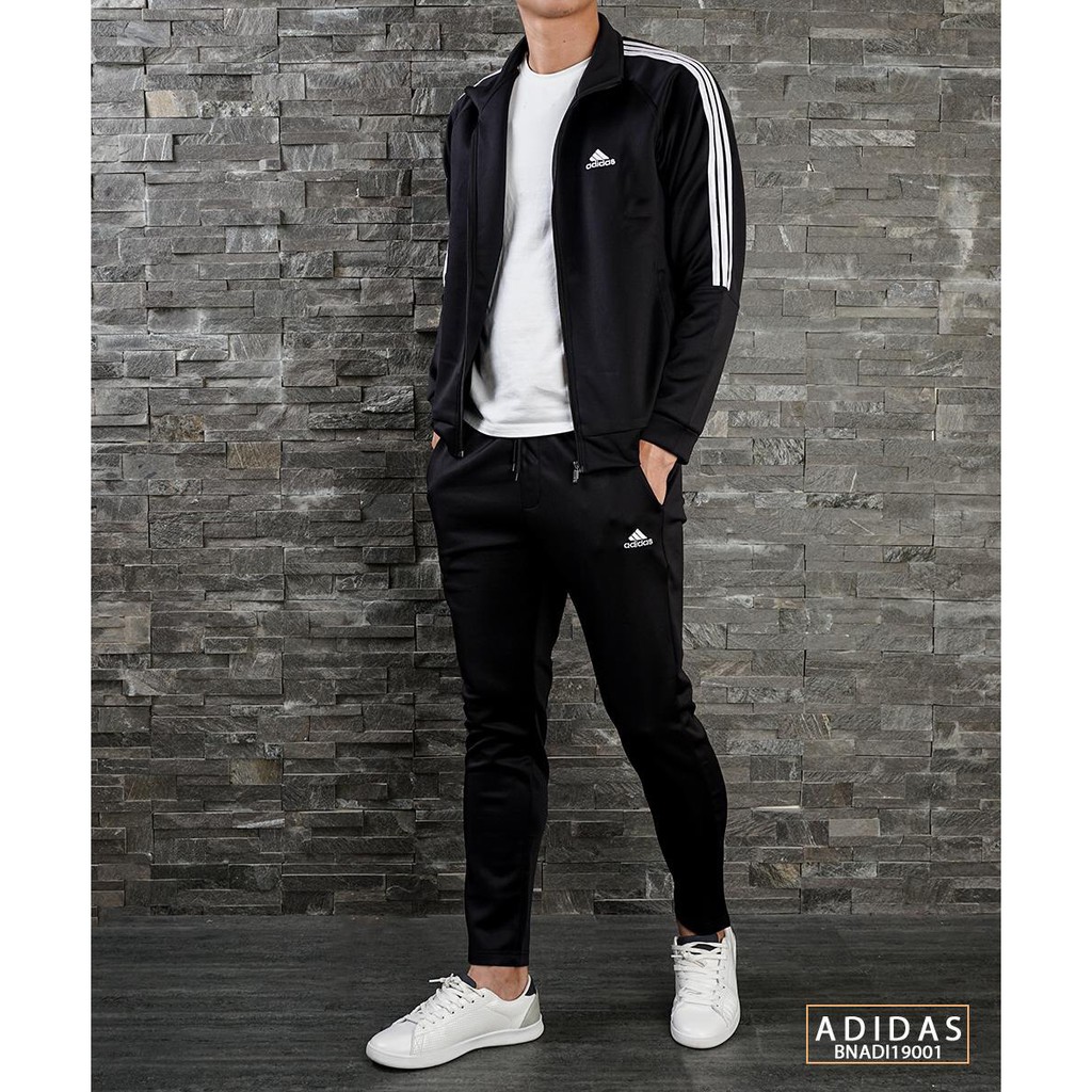 Bộ Nỉ ADiDas Cao Cấp Hàng Xuất Khẩu Màu  Đen