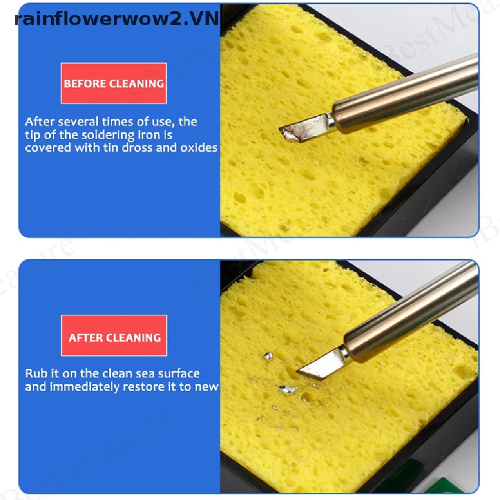 Set 10 Mút Vệ Sinh Đầu Mũi Hàn Sắt Tiện Dụng