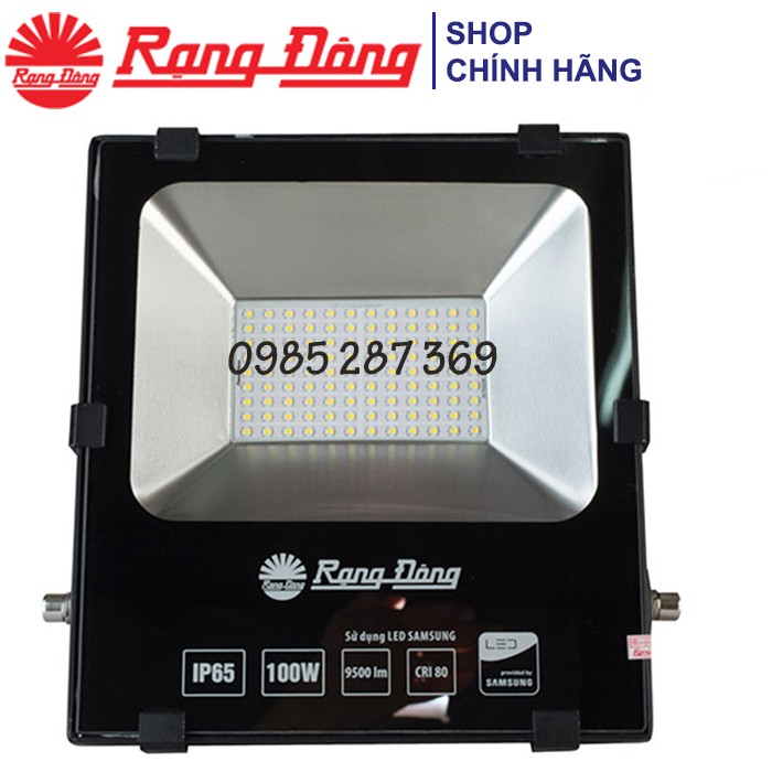 Đèn Pha LED Rạng Đông 100W IP 65, Chống Bụi, Chống Nước, ChipLED Samsung