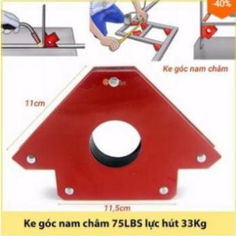Ke góc nam châm 75LBS lực hút 33kg