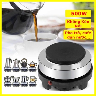 Bếp điện mini YQ ,đa năng không kén nồi công suất 500W chuyên dùng cho ấm pha cafe moka pot, bếp điện pha trà, nấu sáp