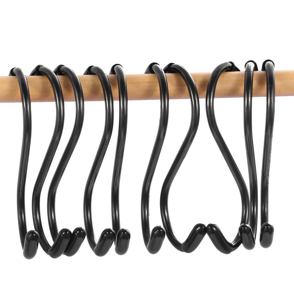 UUMIR Set 5 / 10 Giá Đỡ Inox Hình Chữ S Tiện Dụng Cho Phòng Tắm