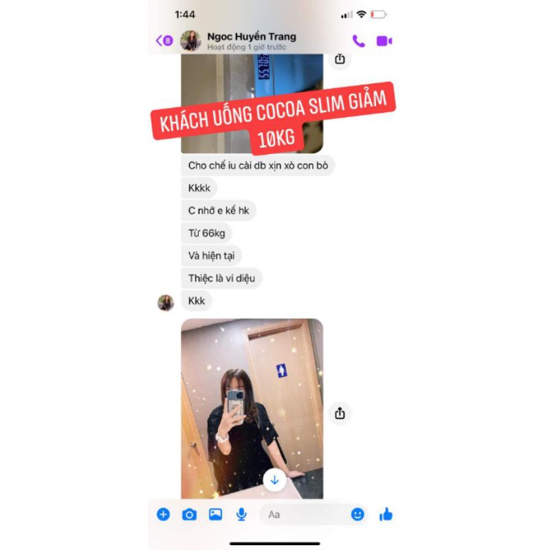 GIẢM CÂN COCOA SLIM CHÍNH HÃNG [KHÔNG GIẢM HOÀN TIỀN ][100% NGUYÊN LIỆU THIÊN NHIÊN] AN TOÀN HIỆU QUẢ NHẤT HIỆN NAY | BigBuy360 - bigbuy360.vn