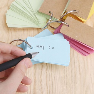 Thẻ Flash Card 7*4cm giấy trơn