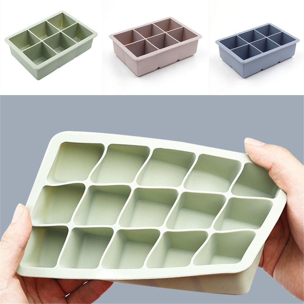 JANE Khuôn Làm Đá 6 Ngăn Bằng Silicon Mềm Tiện Dụng Cho Nhà Bếp / Gia Đình DIY