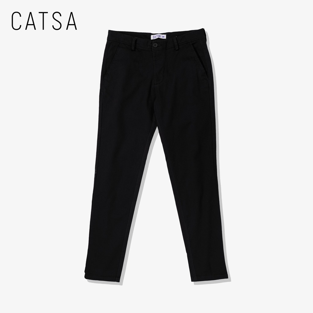 CATSA Quần kaki thêu