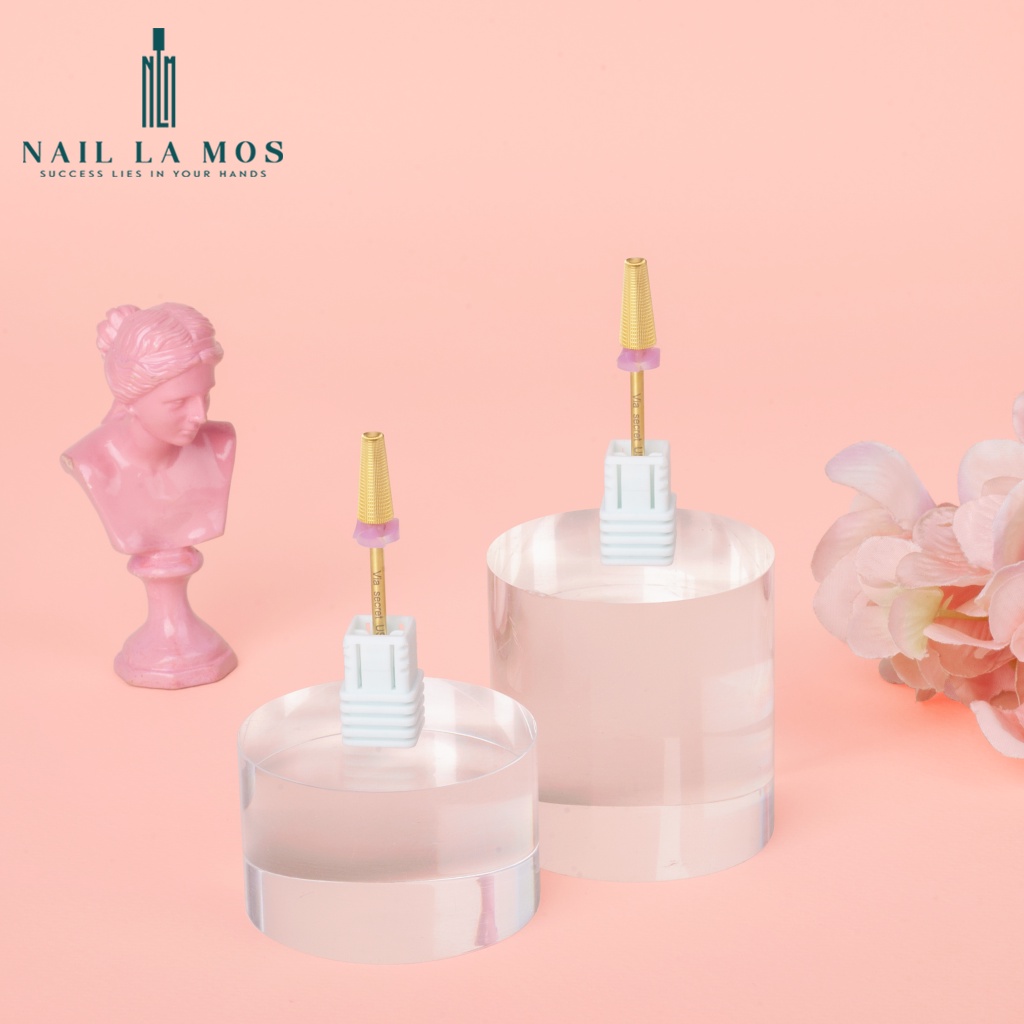 Đầu mài Mỹ Titanium 5in1 dùng được cho cả gel và bột - Đầu mài mịn đi sát khoé móng an toàn, loại xịn và bền (lẻ chiếc)