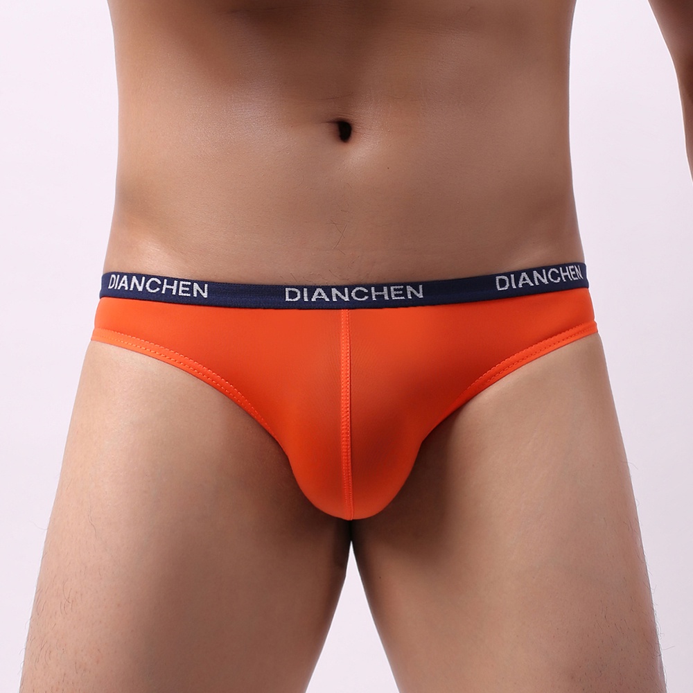 Quần Lót Nam Mini Siêu Mỏng Thoáng Khí Màu Trơn Thời Trang Quyến Rũ