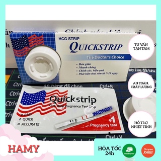 [GIÁ RẺ NHẤT] Que thử thai Quickstrip chính hãng giúp phát hiện thai sớm và chính xác