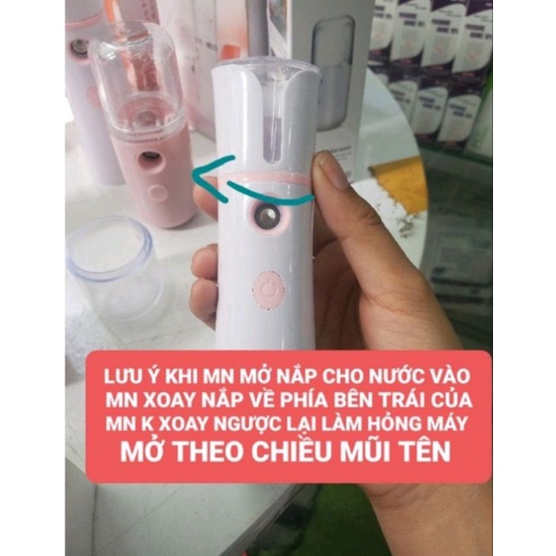 [ SỈ ] COMBO 10 MÁY XÔNG MŨI HỌNG MINI CẦM TAY MẪU MỚI