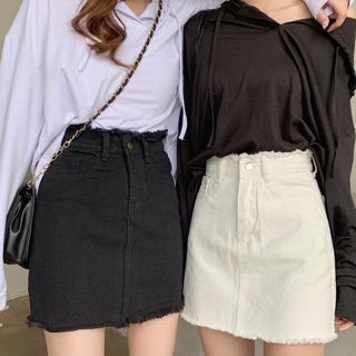 [ORDER] Chân váy ngắn 2 màu Sữa-Đen 🍓🍓🍓🍓
