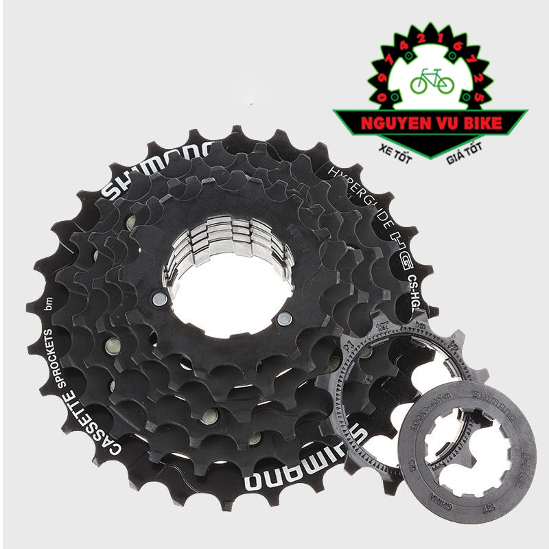 Líp xe đạp, líp thả Shimano HG200 7 tầng chính hãng