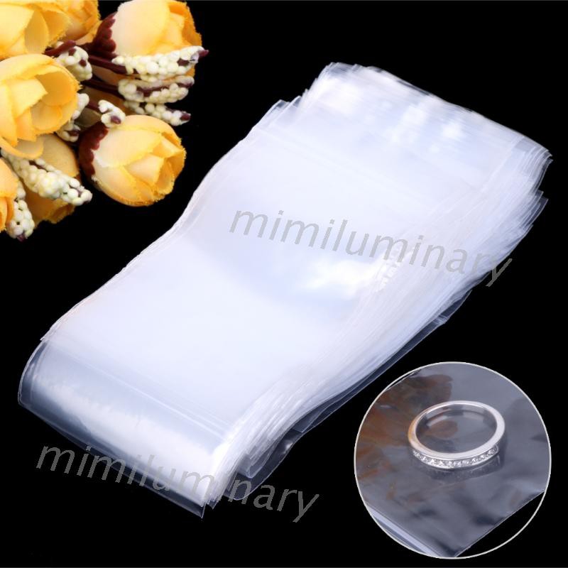 Set 100 Túi Zip Nhựa Trong Suốt 5cm X 7cm