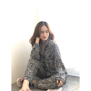 (BIGSIZE XL-2XL 60-85KG) ĐỒ BỘ LỤA PIJAMA ĐỒ NGỦ MẶC NHÀ