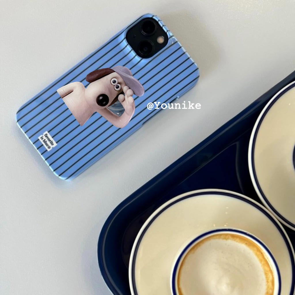 Ốp Điện Thoại Cứng Họa Tiết Kẻ Sọc Phong Cách Retro Hàn Quốc Cho iphone13pro/12promax Apple 11/xr