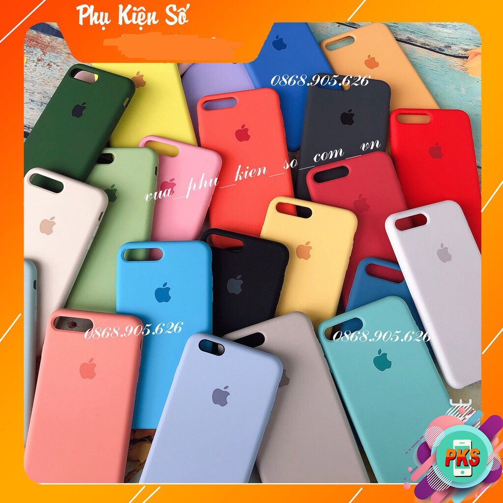 Ốp lưng iphone CHỐNG BẨN LOGO TÁO FULL VIỀN Cho Iphone 6 Tới 11Promax