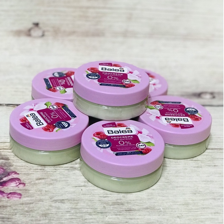 KEM KHỬ MÙI HÔI NÁCH BALEA DEOCREME với baking soda - best choice trong mùa hè