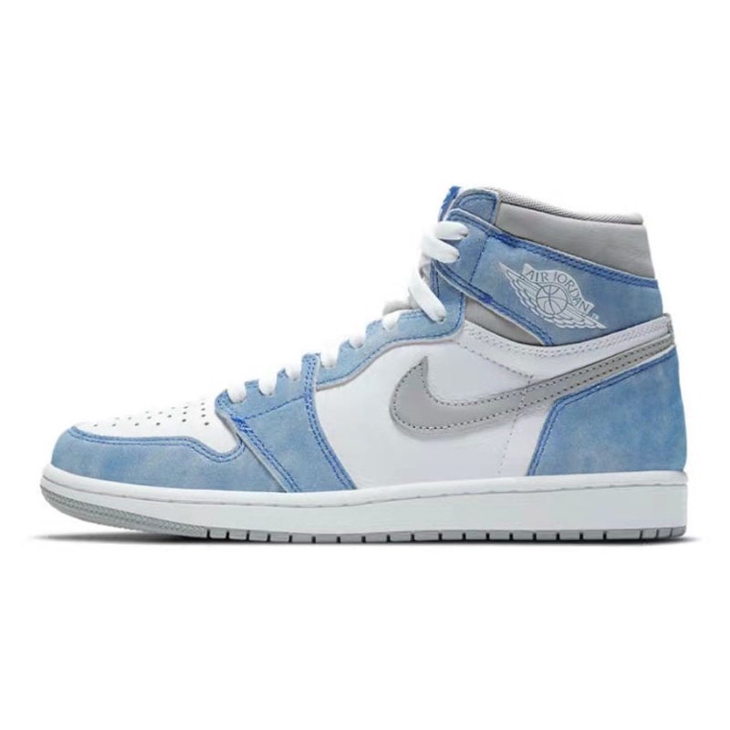 Giày Sneaker Hyper Royal Cao Cổ - Giầy Thể Thao Nam Nữ JD Hyper Royal Xanh Nỉ