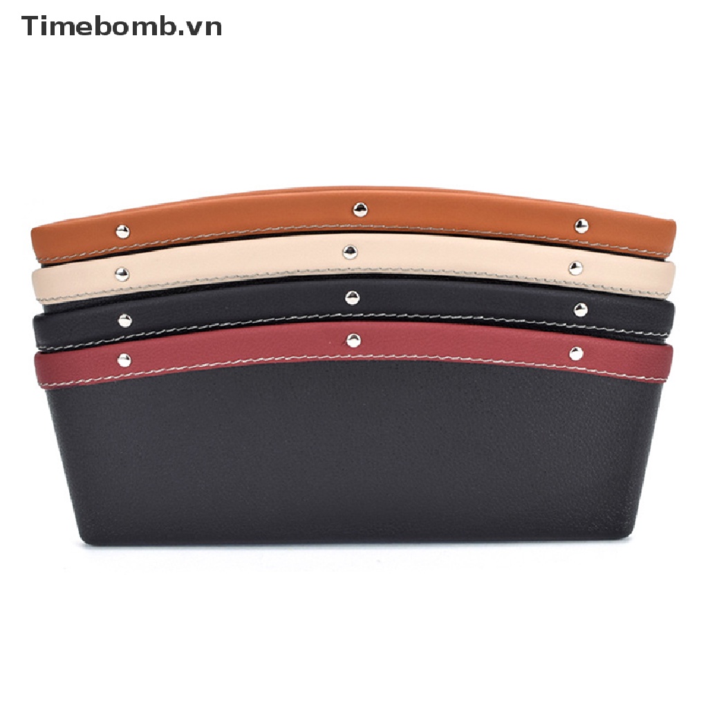 Túi Da Pu Đựng Đồ Đa Năng Gắn Ghế Ngồi Xe Hơi Tiện Dụng